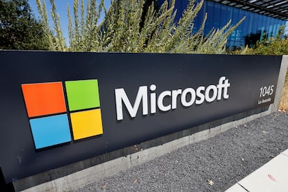Sede de Microsoft en Mountain View, California (EE UU).