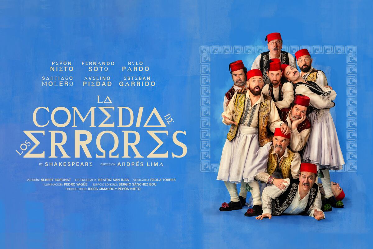 ‘La comedia de los errores’ en el Teatro la Latina