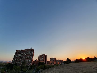 Amanecer en el Cerro del Tío Pío.