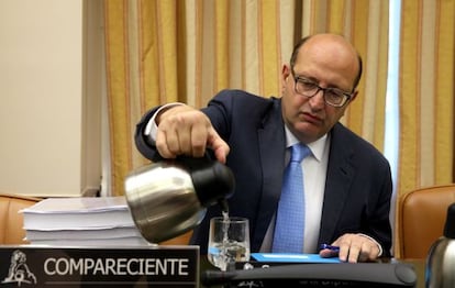 El presidente del Tribunal de Cuentas, Ram&oacute;n &Aacute;lvarez de Miranda. 