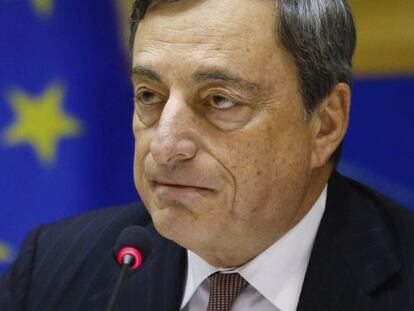 El presidente del Banco Central Europeo (BCE), Mario Draghi. 