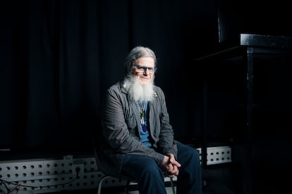 El compositor Gustavo Santaolalla fotografiado en Madrid.