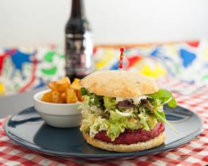 La Mexicana Burger, de Distrito Vegano.