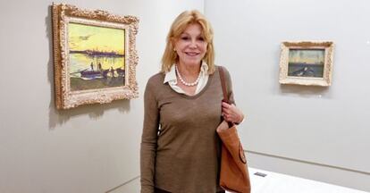 Baroness Carmen Thyssen at the Thyssen-Bornemisza Museum last July. 