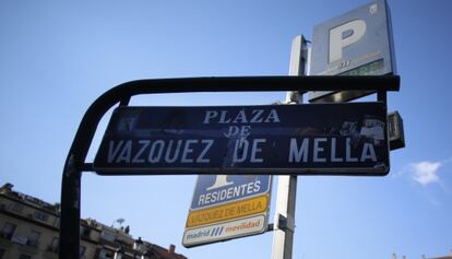 Plaza Vázquez de Mella.