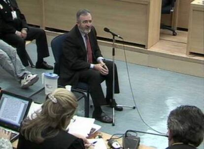 Agustín Díaz de Mera, durante su declaración en el macrojuicio por el 11-M.