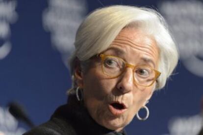 La directora del Fondo Monetario Internacional, Christine Lagarde.