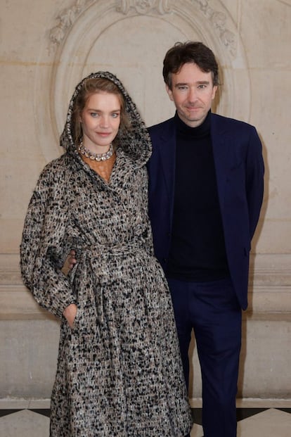 La pareja formada por Antoine Arnault, uno de los herederos del grupo de moda LVMH (propietario de Dior), y la modelo y empresaria rusa Natalia Vodianova.