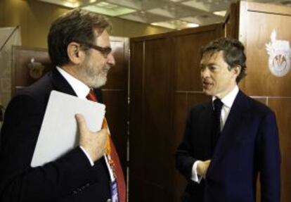 Juan Luis Cebrián y Nicolas Berggruen.
