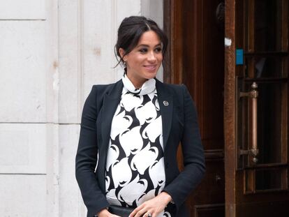 Meghan Markle, en su octavo mes de embarazo.