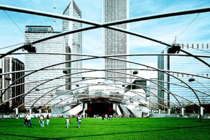 Pabellón Jay Pritzker, en el Millennium Park de Chicago, diseñado por Frank Gehry.
El arquitecto
Carlos Jiménez.