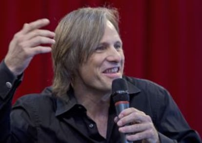 Viggo Mortensen, en la rueda de prensa de la presentación de 'Purgatorio'.