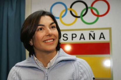 La esquiadora española, María José Rienda