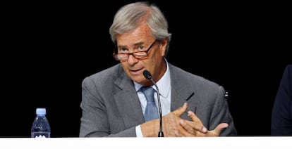 Vincent Bollor&eacute;, presidente de Vivendi.