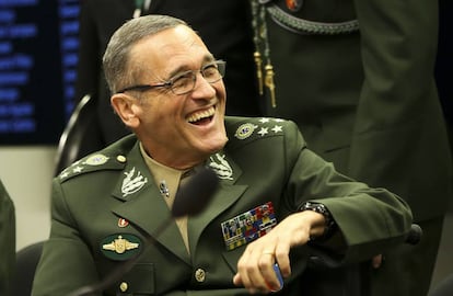 O comandante do Ex&eacute;rcito, general Eduardo Villas Boas.