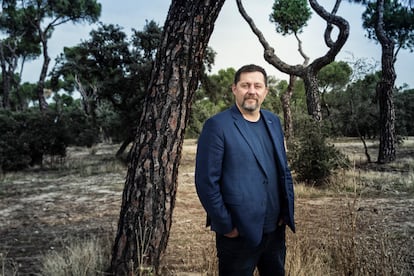 Ramón Campos, productor de Bambú, fotografiado a las afueras de Madrid.