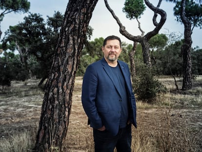 Ramón Campos, productor de Bambú, fotografiado a las afueras de Madrid.