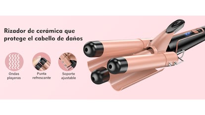 Esta plancha para conseguir las ondas de sirena es superventas en Amazon.