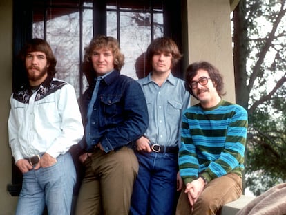Los Creedence Clearwater Revival en 1970.
