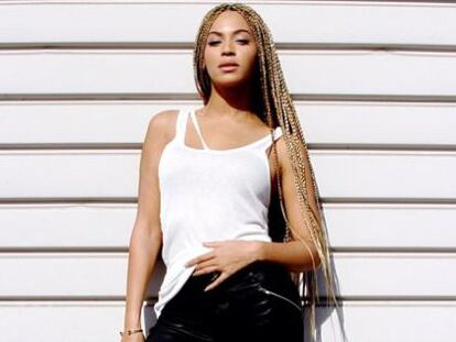 Imágen de Beyoncé publicada por la cantante en su perfil de Instagram.