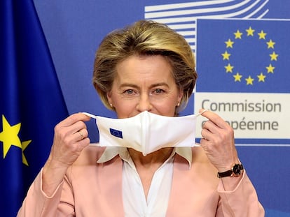 A presidenta da Comissão Europeia, Ursula Von der Leyen.