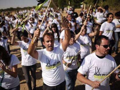 Movilizaciones contra el Toro de
la Vega