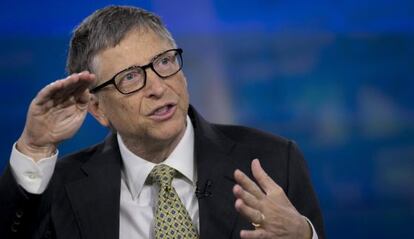 Bill Gates durante una entrevista.
