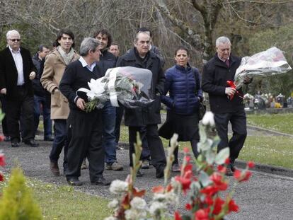 Homenaje tributado por los socialistas guipuzcoanos a Froilán Elespe.