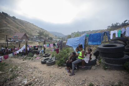 En marzo del 2017 fue construida la primera casa en Little Haití, en Tijuana. El barrio está ubicado en la Barranca del Alacrán, en la Colonia Divina Providencia. Es una colonia popular, con alrededor de 2,000 habitantes, una edad promedio de 24 años y una escolaridad de ocho años cursados. 


