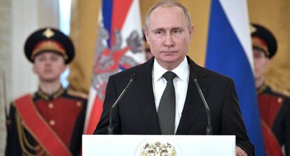 Vladimir Putin, presidente de Rusia