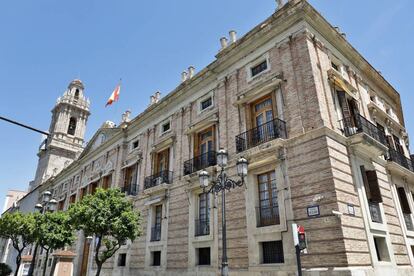 El antiguo convento de Santo Domingo, en Valencia, sede del Ejército, este martes.