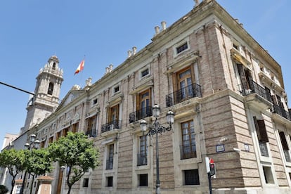 El antiguo convento de Santo Domingo, en Valencia, sede del Ejército, este martes.