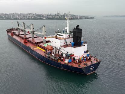 Un buque proveniente de Ucrania llega a Turquia.