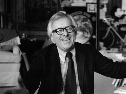 El escritor Ray Bradbury.