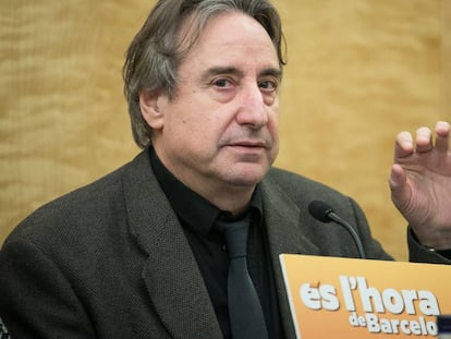 Puigcorbé en un acte d'ERC el 2015.