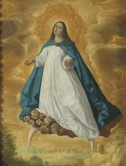 'Inmaculada Concepción' (1625-30), de Francisco de Zurbarán (1598-1664).