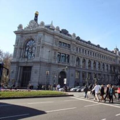 Sede del Banco de España en Madrid