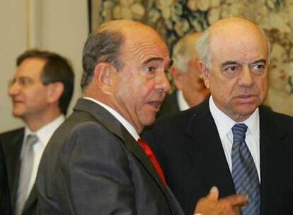Emilio Botín y Francisco González, en una imagen de 2006.