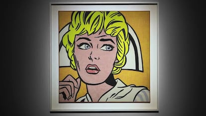 Este cuadro de Roy Linchtenstein alcanzó los 95 millones en una subasta de Christie's celebrada en 2015.