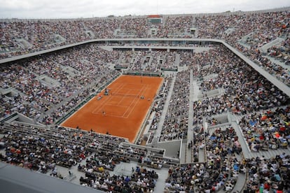 Panorámica interior de la pista Chatrier.