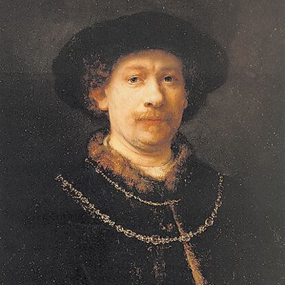 Autorretrato de Rembrandt (1643).