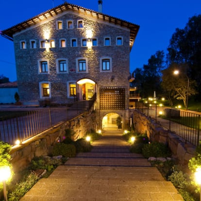 Fachada del hotel Molí Blanc, en Igualada (Barcelona).