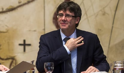 El president de la Generalitat, Carles Puigdemont.