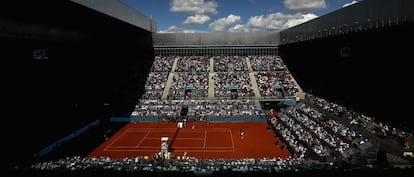 Imagen de la Caja Mágica, sede del Mutua Madrid Open de tenis.