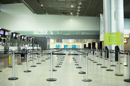 Terminal 3 do aeroporto de Guarulhos, onde estão concentrados os voos para destinos internacionais.