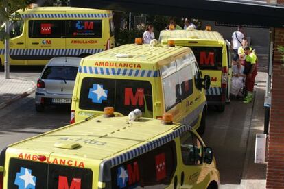 Pacientes trasladados del Hospital Carlos III antes de la llegada de Miguel Pajares. 