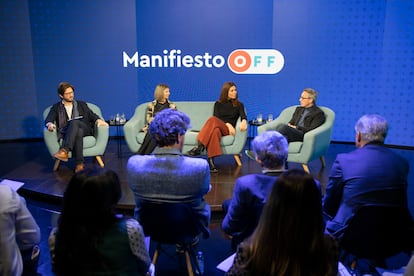 Presentación del Manifiesto OFF en el Taller de Ideas (Madrid).