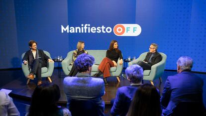 Presentación del Manifiesto OFF en el Taller de Ideas (Madrid).