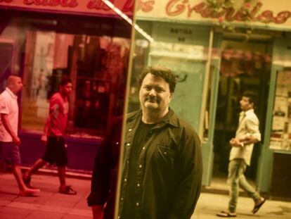 Tim Schafer, dise&ntilde;ador de videojuegos y fundador de la empresa Double Fine Production, en Barcelona.