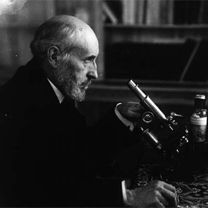 El investigador Santiago Ramón y Cajal.